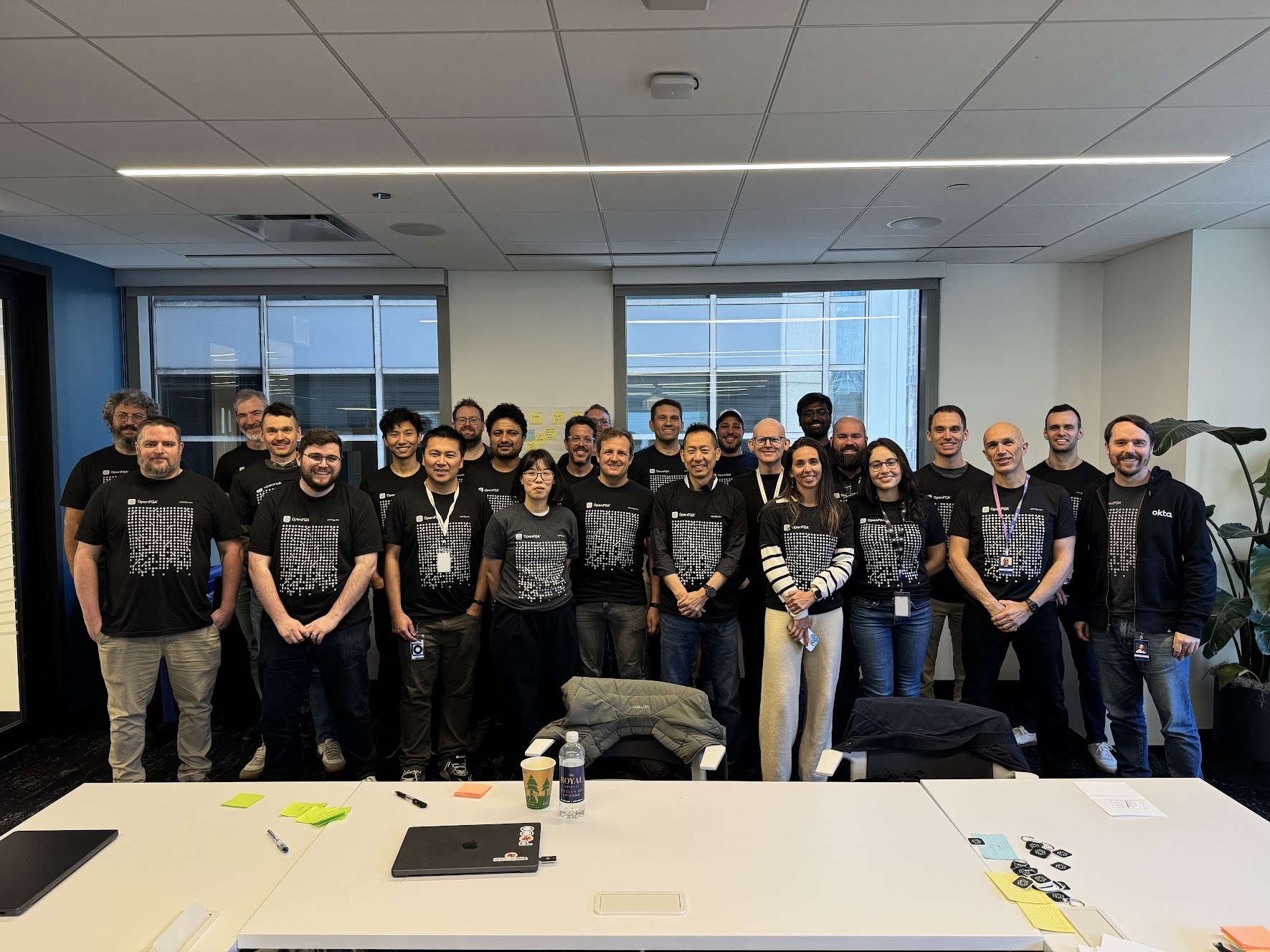 OpenFGA team group photo in Chicago